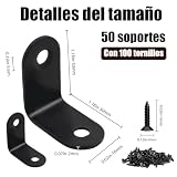 Escuadras de metal para madera 15 Imagen adicional