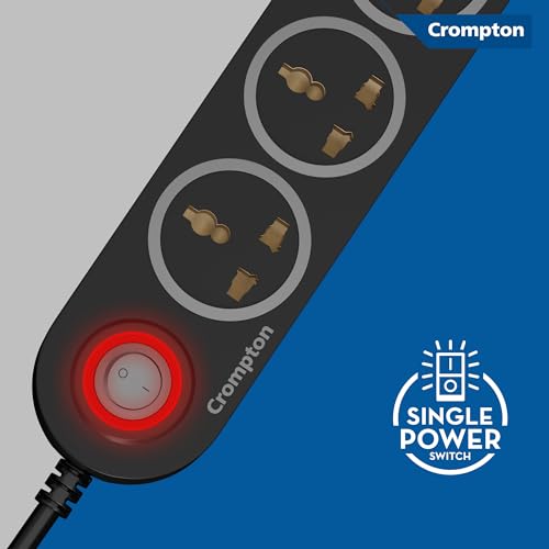 Image of Crompton Powerbox Alpha BX Linear Extension Board with 4 Universal Sockets