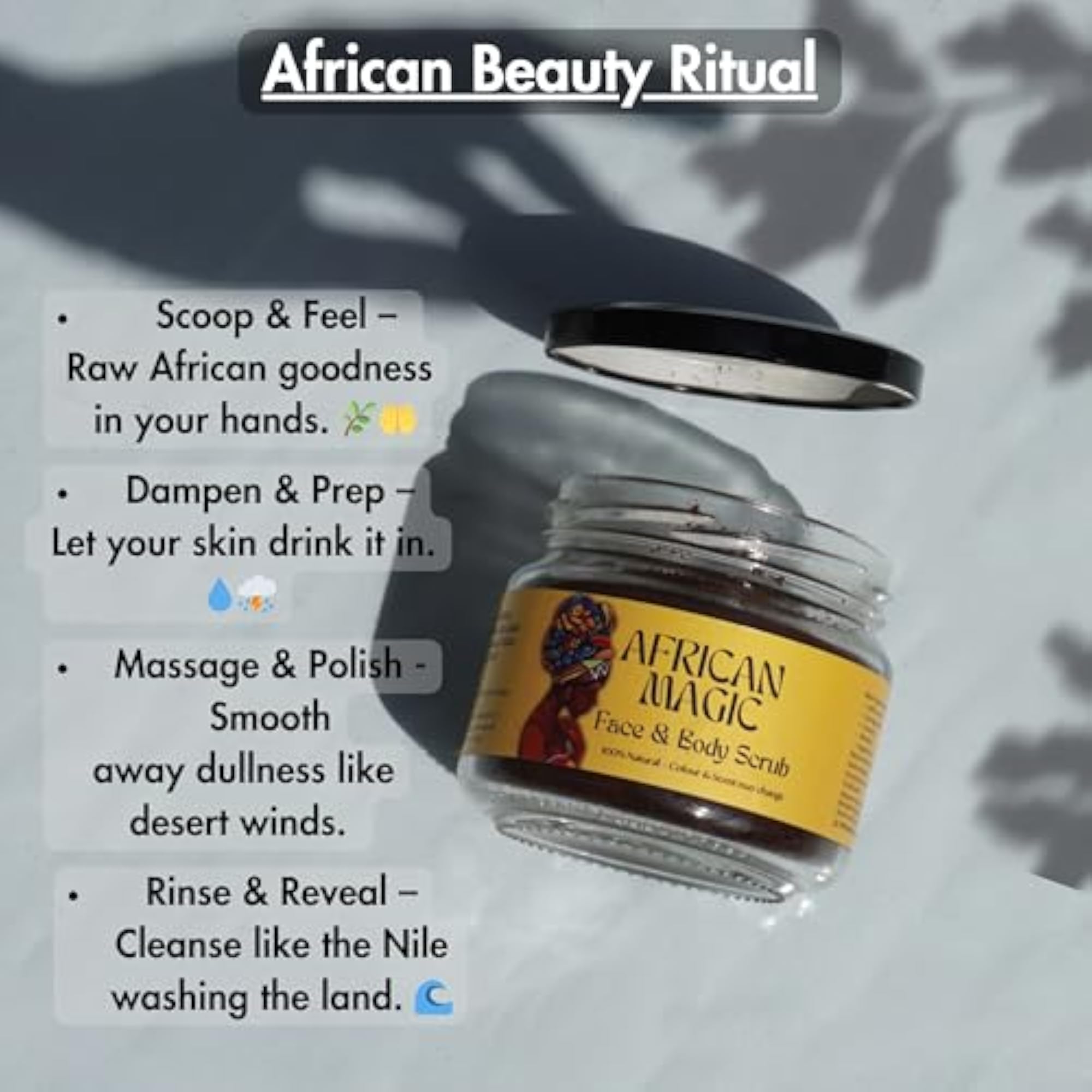 Coffee & Jojoba Oil Natural Exfoliating Scrub 250g