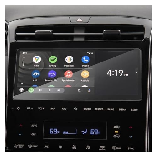 Film Protection GPS 10.25 Pouces en Verre Trempé pour Hyundai Tucson NX4 2022 2023