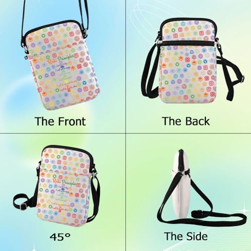 G2TUP Reiki Master Crossbody Bag Reiki Chakra Healing Gift Reiki Principles Shoulder Bag Reiki Master Merch3