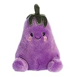 Aurora® Adorable Palm Pals™ Aubrey Eggplant™ Stuffed Animal - Fun Collectible Plush for Kids and Adult Collectors - Perfect for Decorating Rooms and Birthday Gifts - Purple 6.5 Inches