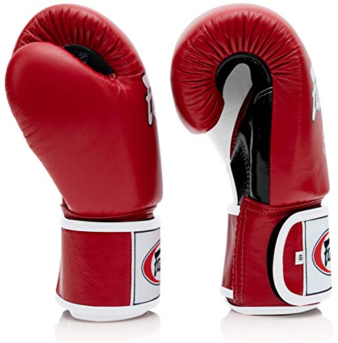 Image of Fairtex BGV1 Muay Thai Boxing Training Sparring Gloves for Men, Women, Kids| Premium Quality, Light Weight & Shock Absorbent 16 oz Boxing Gloves -Red /Black /White