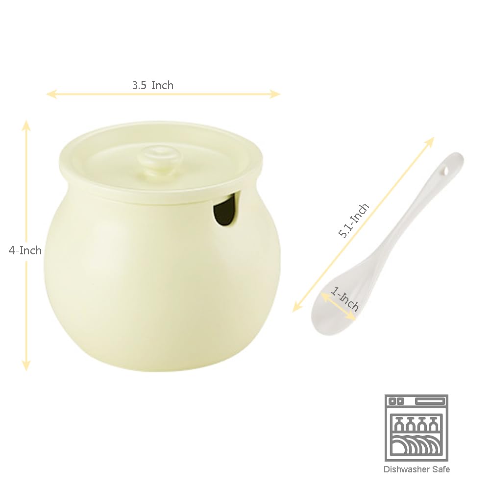 Plisse 6 oz. Sugar Bowl [Set of 2]