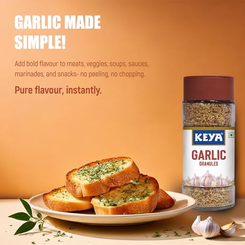 Image of Keya Garlic Granules, 55 g