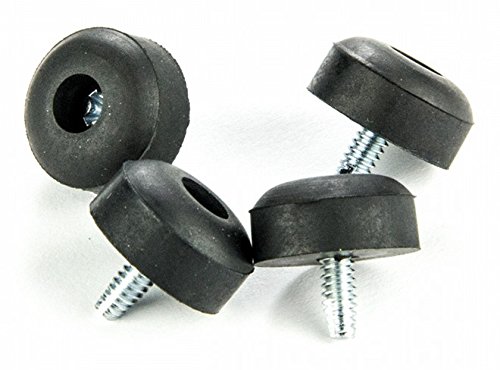 Dunlop Cry Baby Lot de 4 patins pour pieds avec clous de remplacement