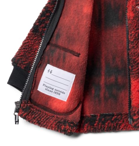 Image of Columbia Kids Rugged Ridge Ii Printed Sherpa Full Zip (little Kid /Big Kid)