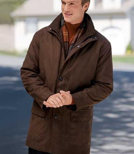 three quarter length overcoat
