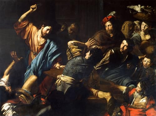 Décorations pour la Maison de prestige avec le poster d'art Valentin De Boulogne