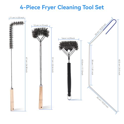 Commercial Restaurant Fryer Basket Set