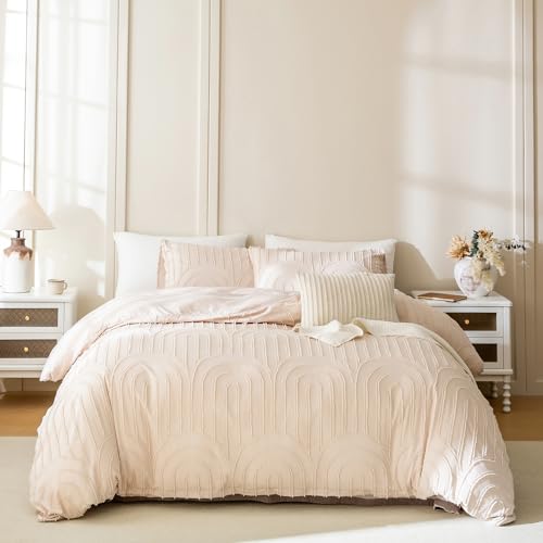Housse de couette lit double anti-plis Herside pour chambre adolescente design - 5