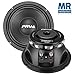 PRV AUDIO 6.5 Inch Midrange Speaker 6MR500-NDY-4 500 Watts 4 Ohm Neodymium Magnet, High Output Loudspeaker for Car Audio & Motorcycle (Single)