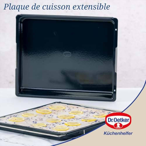 Plaque four de qualité Dr Oetker en acier bleu robuste et durable - 3