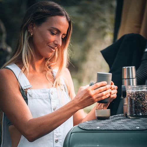 Wacaco MINIP-GR2 Minipresso Gr2 Espresso Machine Compatible Ground Coffee, Portable Coffee Maker 18 Bar Manually Operated thumb #3