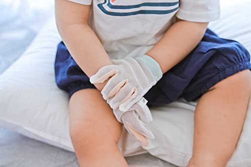 Baby Stop Thumb Sucking Kids Finger Guard Stop Infant Finger Sucking No Scratch Thumb And Fingers Sucking Treatment Kit(M) #TOP3
