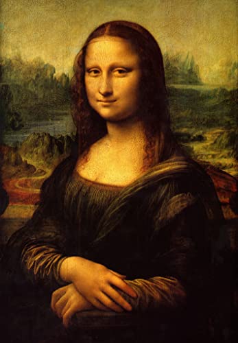 Jigsaw Puzzles for Adults 1000 Piece Mona Lisa by Leonardo Da Vinci 27.56 x 19.69 Inch Educational Challenge Puzzle