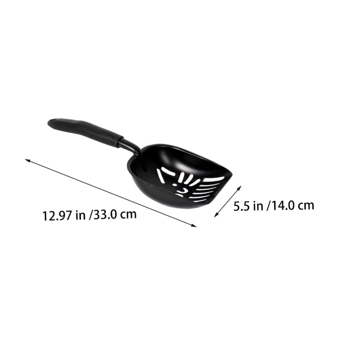 POPETPOP 1pc Cat Litter Shovel Liners Deterrent Feeder Scratching Post Cat Catch Cats Cat Litter Boxes Clumping Strainer Dispenser Cat Diffuser Refill Automatic Black