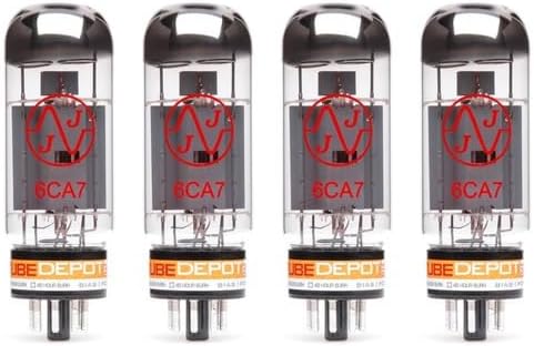 Quad of JJ 6CA7 Power Vacuum Tube