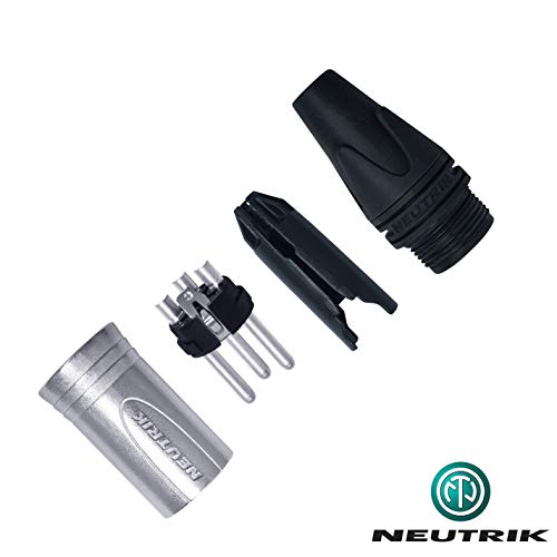 Worlds Best Cables 4 Units - 25 Foot – Quad Balanced Microphone Cable Custom Made Using Canare L-4E6S Wire And Neutrik Silver Nc3Mxx Male & Nc3Fxx Female Xlr Plugs #TOP5