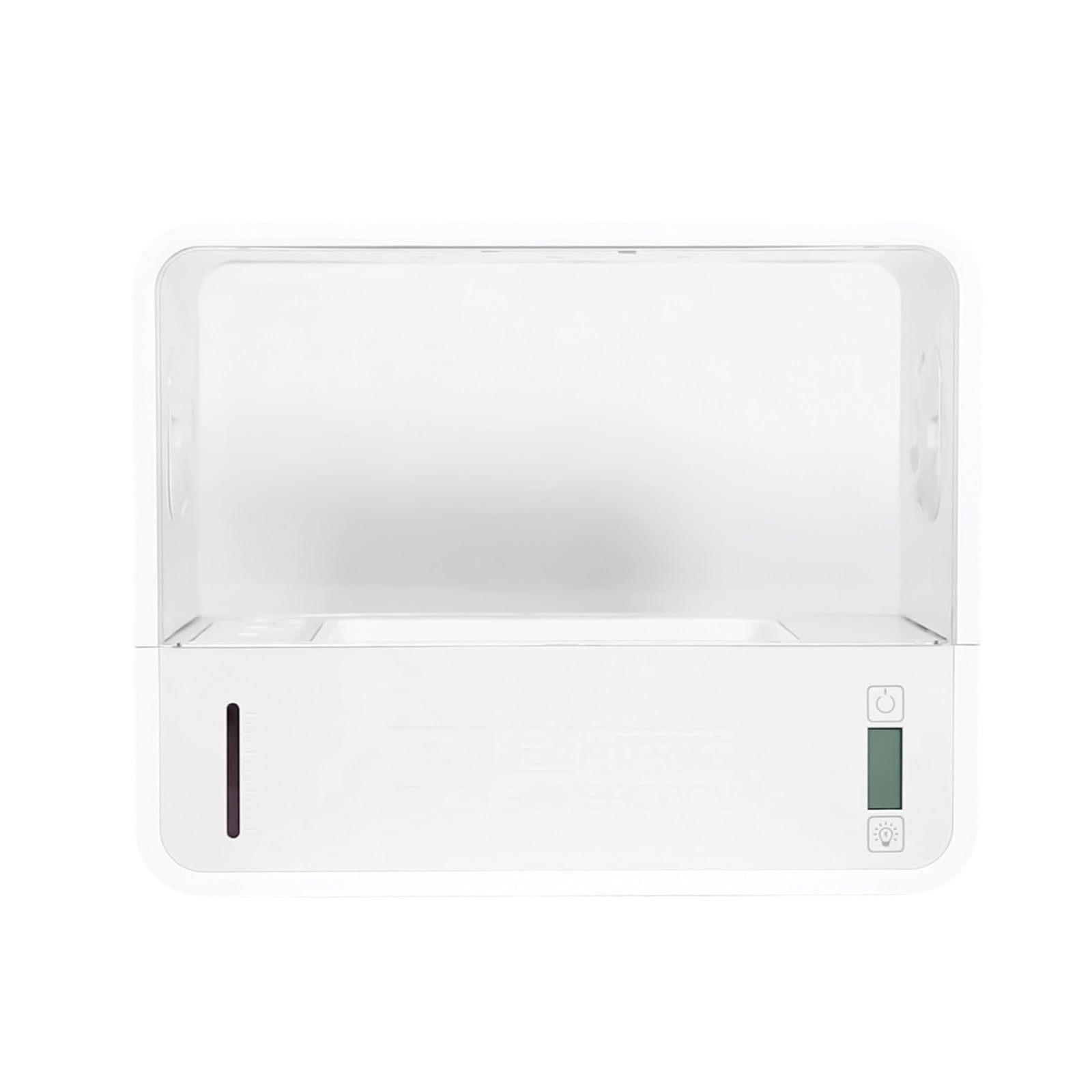 Kalttoy Mushroom Cultivation Box Soilless Needed Compact Design Mushroom Ecosystem Box with Temperature Display LED Lighted Indoor Growing