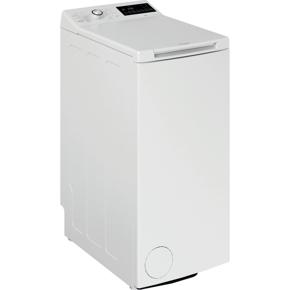 HOTPOINT ARISTON WMTG 725B IT - Lavatrice Carica dall'Alto Slim 7 kg, 6 Programmi, Centrifuga 1200 Giri, Cicli Baby e Antimacchia, Motore Inverter -Elettrodomestici per la Casa, Classe B, 40Lx90Hx60P