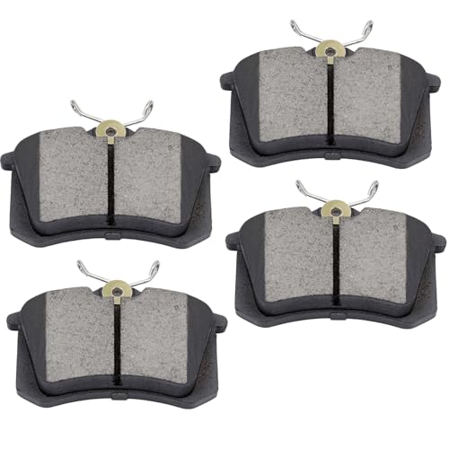 Rear Ceramic Brake Pad Set ACZCR Pads w/Hardware:D1017-7920