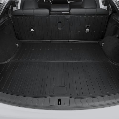 Floor Mats for Lexus RX350/RX350H/RX500h 2023-2026, All Weather Floor Mats Trunk Cargo Liner with Backrest Protectors and Door Sill Guards Accessories, Full Coverage Set (Not fit RX450h & PHEV) - Image 6