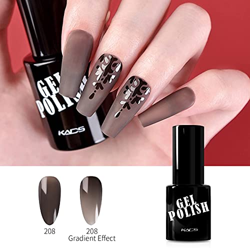 KADS Nagellackpolitur Milchweiß Milchschwarz Gel UV 9,5 ml Gelee Gel Transparent Weiß Nagellack Gel Nagelkunst… – Bild 6
