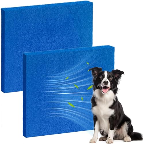 20x20x1 Reusable Air Filter 2 Pack Cut To Fit for Home Furnace AC HVAC Vents Washable High Air Flow Polyester Fiber Filter Media (20x20x0.7in Actual)