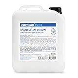 Viroxidin Desinfektionsmittel für Hände - Viruzid - 83% Alkohol (Ethanol)...