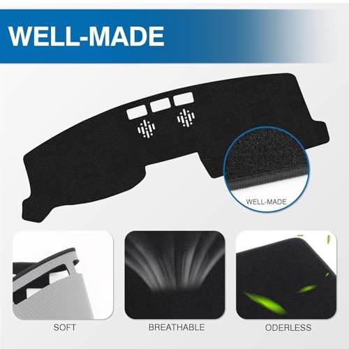 KUST Accesorios para Mazda CX5: protector de salpicadero personalizado con acabado premium 4