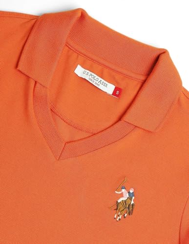 Image of U.S. Polo ASSN. Women's Cotton Regular Fit Solid Polo Shirt
