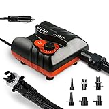 luftdrucksensoren pflicht 🎾【16 PSI Hochdruckpumpe】 --- Intelligente und einfach zu bedienende elektrische 12-V-Hochdruckpumpe für SUP- und Schlauchboote. Automatische Abschaltung für einfaches und bequemes Aufblasen und Entleeren. 110 W Hochleistung, 16 PSI können die meisten aufblasbaren Produkte erfüllen.