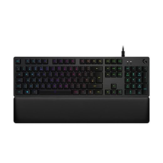 Logitech G513 Carbon RGB Mechanical Gaming Keyboard - Carbon - ESP - USB - N/A - MEDITER - G513 Tactile Switch