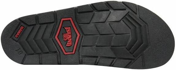 Island Slipper MAUKA Men's Ultrasuede Rubber Sandal - Made in Hawaii - Image 3