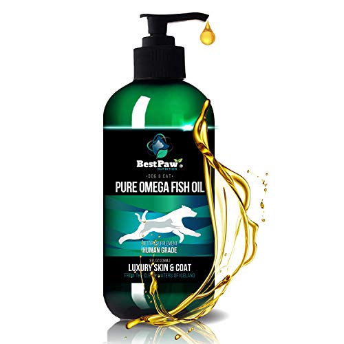 Best Paw Nutrition - Pure Omega Fish Oil for Dogs, Cats & Ferrets