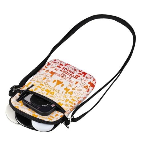 MEIKIUP Mystery Shack Shoulder Bag Cartoon TV Series Inspired Gift I Survived the Summer at the Mystery Shack Crossbody Bag2