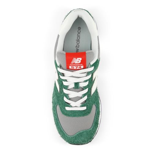 New Balance Unisex 574 V2 History Sneaker,Nightwatch Green/Sea Salt,Men 9 / Women 10.5