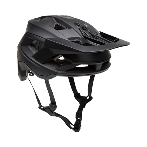 Fox Racing Unisex Speedframe Mountain Bike Helmet, Black Solid, Large