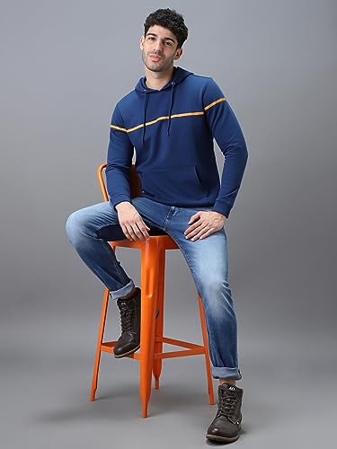 Image of Urbano Fashion Men Polycotton Hooded Sweatshirt