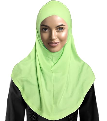 One Piece Hijab, Cotton, Solid Cover, USA, Model H13