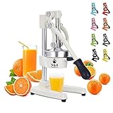 N&B NICE&BRAVO Professional Commercial Citrus Juicer Manual Citrus Press Orange Squeezer Heavy Duty...