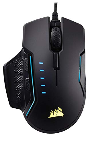 Image of Corsair Glaive - RGB Gaming Mouse - Comfortable & Ergonomic - Interchangeable Grips - 16000 DPI Optical Sensor - Aluminum