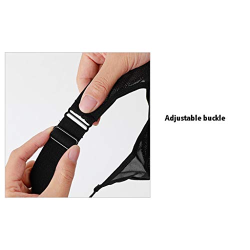 Correcteur de posture contre le dos voûté forme cachée noire réglable - 2