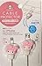 Kasoyo Sanrio My Melody Cable Protector Cell Phones Accessories 2pcs Set for iPhone (Lightning Cable)