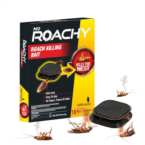 Image of NOROACHY Natural Cockroach Killer for Kitchens, Bathrooms, and Cabinets, Eco-Friendly Home Remedy for Indoor Cockroach Control, Cockroach Bait, Cockroach Gel (9)