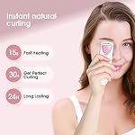 TOUCHBeauty Professional Heated Eyelash Curler with Silicone Refill Pad Curling Tool for Women Long Lasting Eyelashes TB-2003B - Image 2