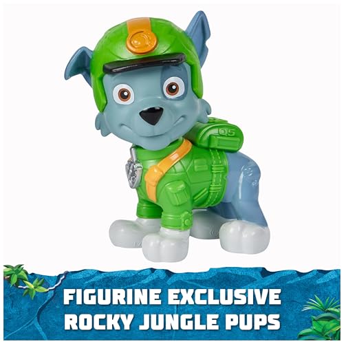 Paw Patrol Pat Patrouille Véhicule Figurine Tracker Jungle Pups Voiture Figurine À Collectionner Projectiles Thème Jungle Pat Patrouille Jouet Voiture Enfant Jouet Enfant Et + - vue 6