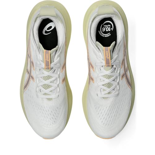 Asics Gel-Nimbus 27 Shoes White Green AW25, Size 42,5 - Eur - 3