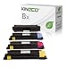 Produktbild 8 Toner kompatibel mit Kyocera TK580 ECOSYS P6021 CDN FS-C 5150 DN - TK580K ´TK580C TK580M TK580Y - Schwarz je 4.000 Seiten, Color 3.000 Seiten